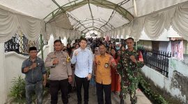 Wakil Ketua DPRD Kota Makassar, Eric Horas, S. E., M. M., melaksanakan reses di Jl. Jalahong. (FOTO:ist)
