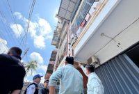 Komisi C melakukan sidak ruko di Jl. Bulusaraung. 