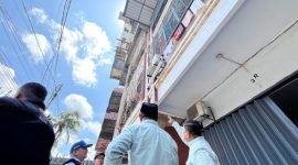 Komisi C melakukan sidak ruko di Jl. Bulusaraung. 