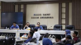 Rapat Banggar DPRD Kota Makassar. (FOTO:ist)