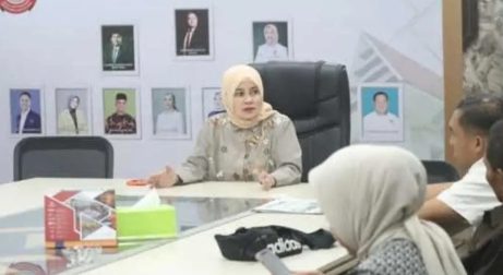 DPRD Kota Makassar menerima DPRD Palopo di Ruang Komisi D DPRD Kota Makassar membahas tentang efisien anggaran. (FOTO:ist)