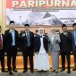 Fraksi Gerinda bersama Walikota Makassar, Munafri Arifuddin dan Wakil Walikota Makassar, Aliyah Mustika Ilham saat foto bersama setelah Rapat Paripurna Penetapan Walikota dan Wakil Walikota Makassar 2025-2029. (FOTO:ist) 