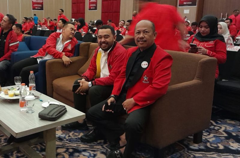 Wakil Ketua DPRD Makassar, Suharmika menghadiri MUSDA XIX SOKSI Sulawesi Selatan. (FOTO:redaksi)