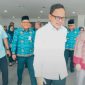 Sekwan DPRD Kota Makassar, Dahyal, S. Sos., M. Si., mendampingi Wamendagri di MPP. (FOTO:ist)