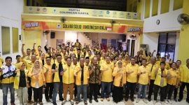 Walikota Makassar Munafri Arifuddin memimpin langsung Rapat Pleno DPD II Partai Golkar Kota Makassar pada Sabtu, 18 Mei 2025, guna menetapkan Prof. Dr. Apiaty Amin Syam sebagai Pergantian Antar Waktu (PAW) Anggota DPRD Kota Makassar untuk periode 2024–2029.(FOTO:IST)