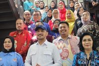 Kehadiran Wakil Menteri Kebudayaan Republik Indonesia, Giring Ganesha, di Museum Kota Makassar pada 23 Mei 2025 mendapat sambutan hangat dari Ketua Fraksi Nasdem DPRD Kota Makassar, Ari Ashari Ilham. (FOTO:HUMAS PEMKOT)