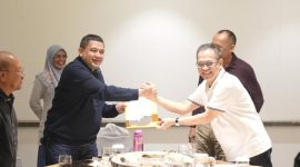 momen silaturahmi yang dihadiri para Ketua Golkar se-Sulawesi Selatan, Wali Kota Makassar Munafri Arifuddin tampil sebagai sosok sentral yang mendorong arah baru Partai Golkar menuju Musyawarah Daerah (Musda) 2025. (FOTO:HUMAS PEMKOT)