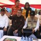 Wali Kota Makassar, Munafri Arifuddin, bersama Menteri Sosial Republik Indonesia, Saifullah Yusuf, melakukan peninjauan lahan strategis di Kelurahan Untia, Kecamatan Biringkanaya, Kamis (08/05/2025). (FOTO:HUMAS PEMKOT)