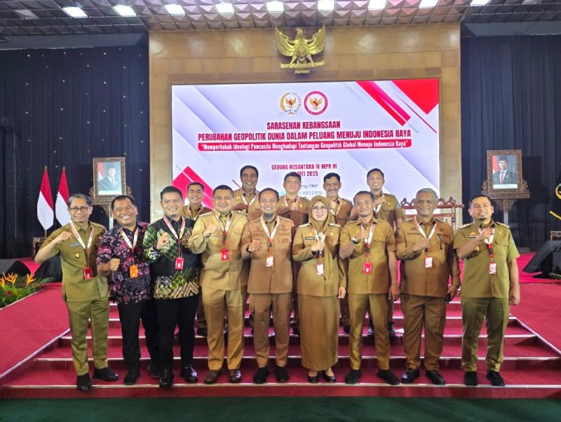 Wali Kota Makassar, Munafri Arifuddin, menghadiri Sarasehan Kebangsaan yang diselenggarakan oleh Badan Pembinaan Ideologi Pancasila (BPIP) pada Senin (20/05/2025), bertempat di Ruang Nusantara IV, Gedung MPR RI, Jakarta Pusat.(FOTO:HUMAS PEMKOT)