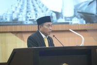 Dalam Rapat Paripurna DPRD Kota Makassar, Anggota DPRD dari Daerah Pemilihan (Dapil) 2, Ismail, mendapat kepercayaan untuk membacakan laporan hasil Reses Kedua Masa Sidang 2024/2025. (FOTO:ist)