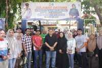 Walikota Makassar, Munafri Arifuddin, bersama Ketua TP-PKK Kota Makassar, Melinda Aksa, melakukan kunjungan langsung ke Kelurahan Pannampu, Kecamatan Tallo, pada Sabtu (21/6/2025). (FOTO:REDAKSI)