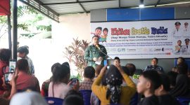 Wali Kota Makassar, Munafri Arifuddin menghadiri kegiatan sunatan massal gratis yang digelar di Kelurahan Banta-Bantaeng, Kecamatan Rappocini, pada Rabu (26/6/2025). (FOTO:HUMAS PEMKOT)