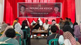 Anggota DPR RI dari Fraksi PDI Perjuangan, Ridwan Andi Wittiri, SH (ARW), melakukan kunjungan kerja ke Kota Makassar pada Kamis, 12 Juni 2025. (FOTO:REDAKSI)