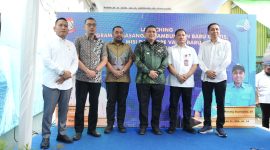 Pemerintah Kota Makassar kembali menunjukkan keberpihakan nyata kepada masyarakat berpenghasilan rendah melalui peluncuran program sambungan air bersih gratis. (FOTO:IST)