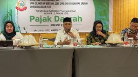 Anggota Dewan Perwakilan Rakyat Daerah (DPRD) Kota Makassar dari Fraksi Partai Kebangkitan Bangsa (PKB), Basdir, SE kembali menyapa konstituennya melalui kegiatan Sosialisasi Penyebarluasan Peraturan Daerah (Perda) Tahun Anggaran 2025. (FOTO:REDAKSI)