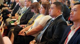 Walikota Makassar, Munafri Arifuddin, turut serta dalam forum internasional bertajuk SMU City Dialogues yang digelar di Vienna City Hall pada 2 Juli 2025. (FOTO : HUMAS PEMKOT)