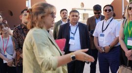 Wali Kota Makassar, Munafri Arifuddin, mengikuti rangkaian kegiatan SMU City Dialogues yang digelar di Wina, Austria, pada 2 Juli 2025.(FOTO:HUMAS PEMKOT)