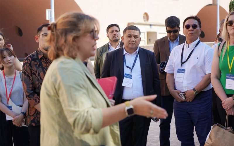 Wali Kota Makassar, Munafri Arifuddin, mengikuti rangkaian kegiatan SMU City Dialogues yang digelar di Wina, Austria, pada 2 Juli 2025.(FOTO:HUMAS PEMKOT)