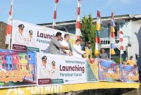 Wali Kota Makassar, Munafri Arifuddin, secara resmi memimpin kegiatan launching penataan Kanal Jongaya pada Jumat, 18 Juli 2025.(FOTO:HUMAS PEMKOT)