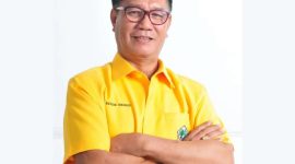 Legislator senior dari Fraksi Golkar, H. Ruslan Mahmud, meninggal dunia pada Sabtu pagi, 19 April 2025.(FOTO:IST)