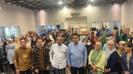 Program Bangga Kencana kembali disosialisasikan oleh Badan Kependudukan dan Keluarga Berencana Nasional (BKKBN) bersama para mitra kerja dalam sebuah kegiatan yang digelar di Vaan In Sky Cafe, Kota Makassar. (FOTO:REDAKSI)