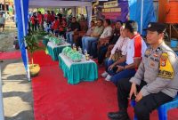 Wakil Ketua DPRD Kota Makassar, Andi Suharmika, resmi membuka Turnamen Sepak Bola Mangga Tiga Cap 1 yang digelar di Lapangan Mangga Tiga, Kelurahan Paccerakkang, Kecamatan Biringkanaya.(FOTO:REDAKSI)
