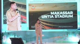 Pemerintah Kota Makassar tengah menggagas pembangunan Stadion Internasional Untia sebagai salah satu proyek strategis nasional di wilayah Indonesia Timur. (FOTO:IST)