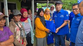 DPW Partai Amanat Nasional (PAN) Sulawesi Utara melaksanakan aksi sosial berupa pembagian pangan dalam rangka memperingati HUT Kemerdekaan Republik Indonesia ke-80 sekaligus HUT PAN ke-27.(foto:ist)