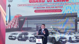 Wali Kota Makassar, Munafri Arifuddin, menghadiri langsung peresmian dealer Mitsubishi Bosowa Berlian Motor di kawasan Tanjung Bunga pada Jumat, 2 Agustus 2025.(FOTO:HUMAS PEMKOT)