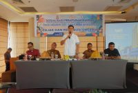 Anggota DPRD Kota Makassar dari Fraksi Partai NasDem, Andi Odhika Cakra Satriawan, melaksanakan kegiatan Sosialisasi Peraturan Daerah (Sosper) bersama pemerintah daerah dengan tema Perda Kota Makassar Nomor 1 Tahun 2024 tentang Pajak dan Retribusi Daerah.(FOTO:REDAKSI)