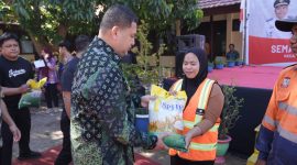 Wali Kota Makassar, Munafri Arifuddin menghadiri Pesta Rakyat Kecamatan Sangkarrang yang dipusatkan di Pulau Barrang Lompo pada Jumat, 19 September 2025.(FOTO:HUMAS PEMKOT)