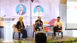 Dinas Komunikasi dan Informatika (Kominfo) Kota Makassar menggelar Sosialisasi Sistem Penghubung Layanan Pemerintah Daerah (SPLP) di Hotel Novotel Makassar, Kamis (9/10/2025).(FOTO:IST)