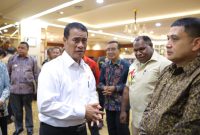 Wali Kota Makassar, Munafri Arifuddin, menemui Menteri Pertanian Republik Indonesia, Amran Sulaiman, di Kantor Kementerian Pertanian, Jakarta, Kamis (9/10/2025).(FOTO:HUMAS PEMKOT)