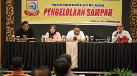 Andi Suharmika Dorong Penguatan Pengelolaan Sampah di Kota Makassar. (Foto:Redaksi)