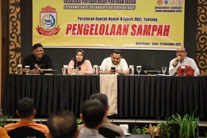 Andi Suharmika Dorong Penguatan Pengelolaan Sampah di Kota Makassar. (Foto:Redaksi)