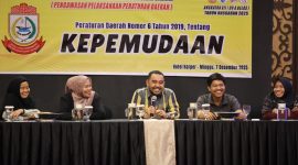 Andi Suharmika Teguhkan Peran Pemuda Sebagai Penggerak Masa Depan Kota Makassar. FOTO:REDAKSI
