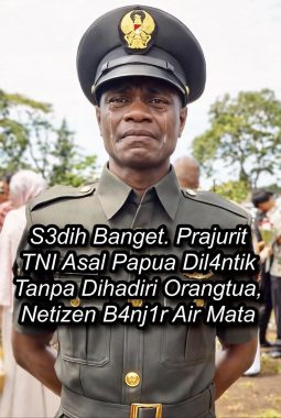 Kisah Haru Prajurit TNI asal Papua, Dilantik Tanpa Kehadiran Orang Tua: “Serahkan yang Tidak Mampu Kamu Kendalikan”